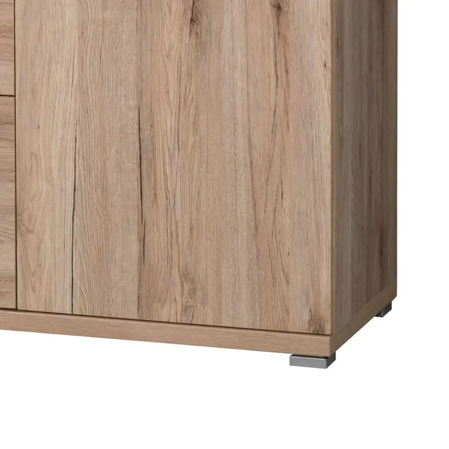 Clearance Wohnen Wohnzimmer Sideboard Endrew in Eiche Sanremo