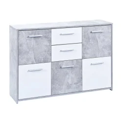 Clearance Wohnen Wohnzimmer Sideboard Poesenna in Weiß