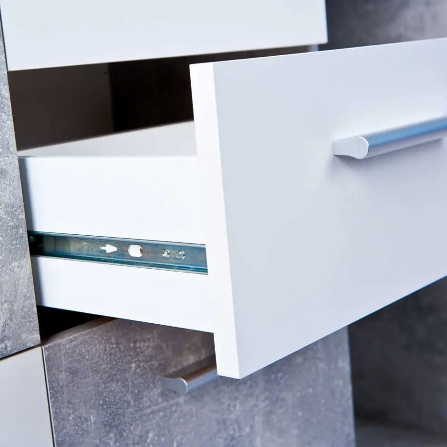 Clearance Wohnen Wohnzimmer Sideboard Poesenna in Weiß