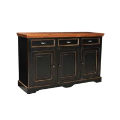 Sale Wohnen Wohnzimmer Sideboard Sentiments in Schwarz