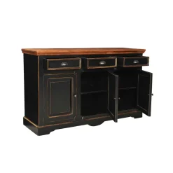 Sale Wohnen Wohnzimmer Sideboard Sentiments in Schwarz