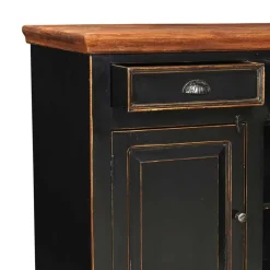 Sale Wohnen Wohnzimmer Sideboard Sentiments in Schwarz