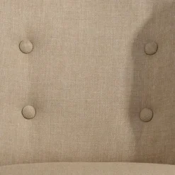 Wohnen Wohnzimmer Stoffsessel in Beigegrau - Florida