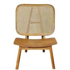 Best Wohnen Wohnzimmer Stuhl aus Teak Massivholz - Vivienno
