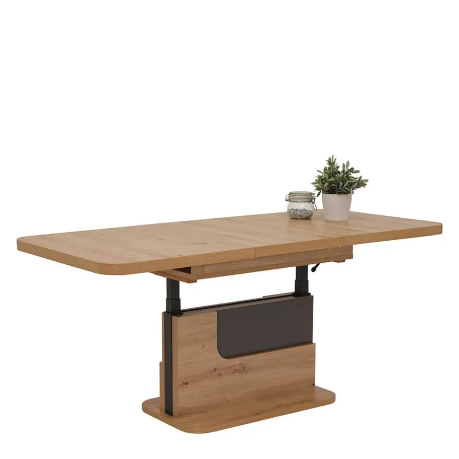 Best Wohnen Wohnzimmer Säulentisch höhenverstellbar - Karima