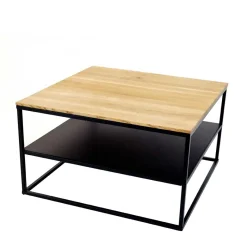 Sale Wohnen Wohnzimmer Tisch aus Eiche massiv & Metall - Sisam