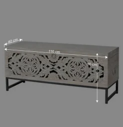 Clearance Wohnen Wohnzimmer Truhentisch im Vintage Look - Fudorus