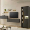 Wohnen Wohnzimmer TV-Anbauwand Set - Ahilav (sechsteilig)