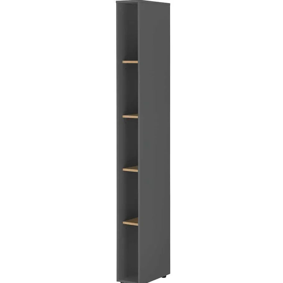 Wohnen Wohnzimmer TV-Anbauwand Set - Ahilav (sechsteilig)