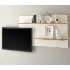 Best Wohnen Wohnzimmer Wohnwand Set - Nonessia (vierteilig)