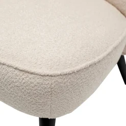 Best Wohnen Wohnzimmercouch aus Boucle in Beige - Luvrenossa