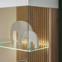 Hot Wohnen Wohnzimmermöbel Set zweifarbig - Nenaloro (fünfteilig)