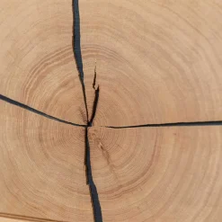 Best Wohnen Wohnzimmerschrank aus Eiche und Glas - Masicuri