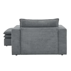 Best Wohnen Wohnzimmersessel und Hocker Set - Ruffos (zweiteilig)