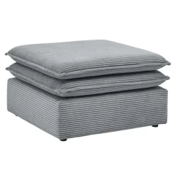 Best Wohnen Wohnzimmersessel und Hocker Set - Ruffos (zweiteilig)