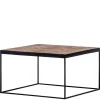 Hot Wohnen Wohnzimmertisch aus Teak mit Antik Finish - Roady