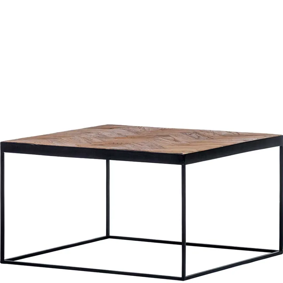 Hot Wohnen Wohnzimmertisch aus Teak mit Antik Finish - Roady