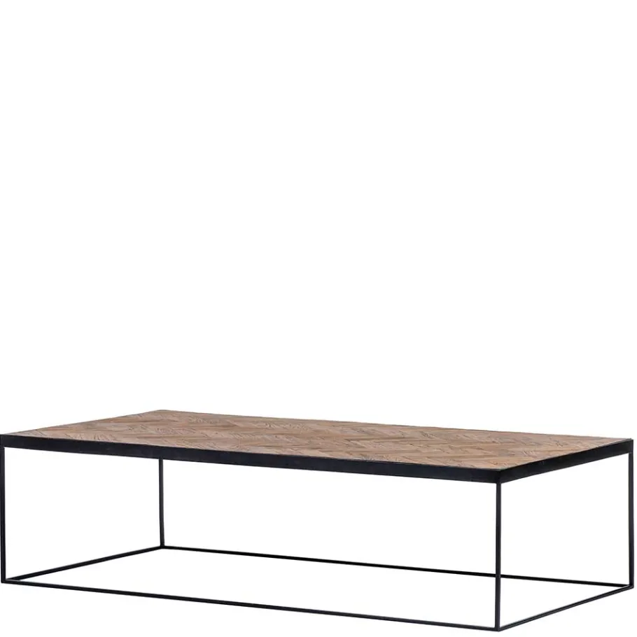 Hot Wohnen Wohnzimmertisch aus Teak mit Antik Finish - Roady