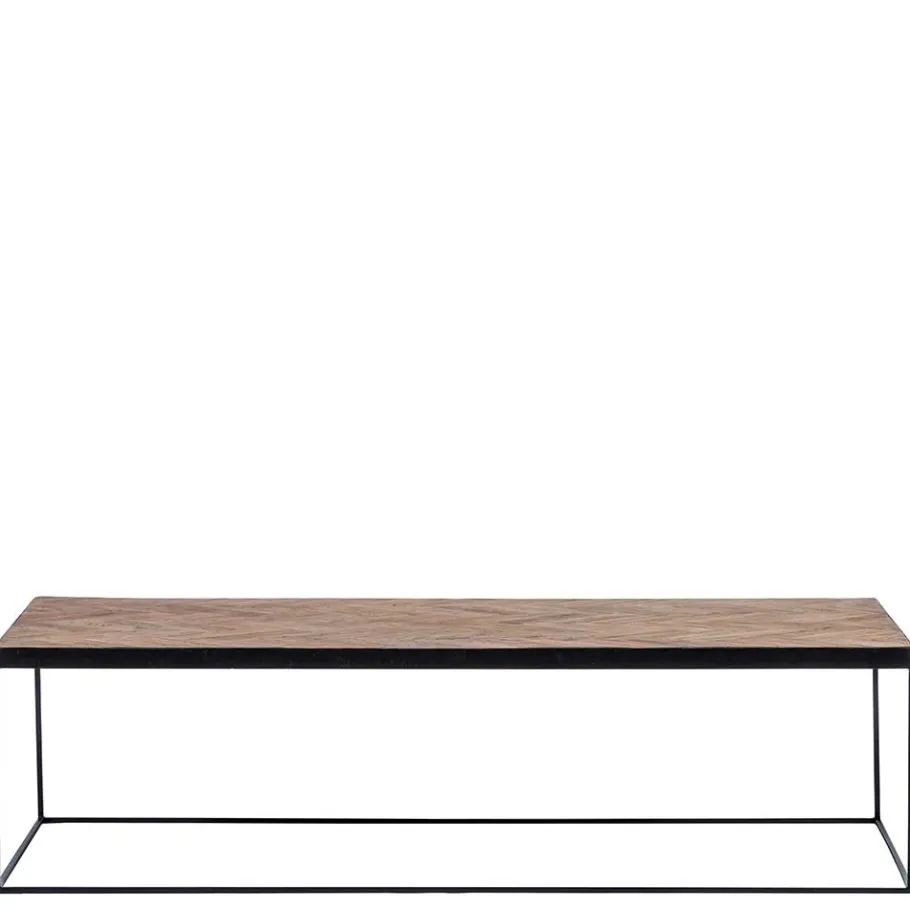 Hot Wohnen Wohnzimmertisch aus Teak mit Antik Finish - Roady