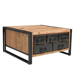 Online Wohnen Wohnzimmertisch Mendoza im Industrial Design
