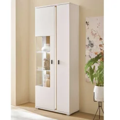 Best Wohnen Wohnzimmervitrine mit LED Beleuchtung - Racelyn