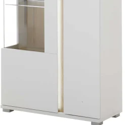 Best Wohnen Wohnzimmervitrine mit LED Beleuchtung - Racelyn