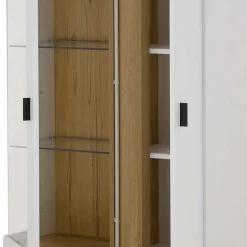 Best Wohnen Wohnzimmervitrine mit LED Beleuchtung - Racelyn