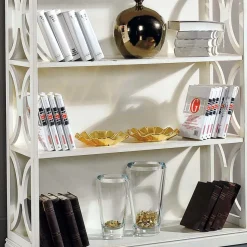 Best Wohnen Wunderschönes Standregal Baciare mit eleganten Verzierungen