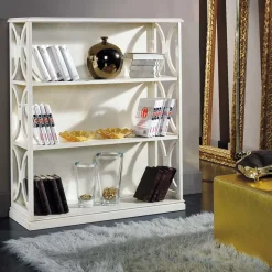 Best Wohnen Wunderschönes Standregal Baciare mit eleganten Verzierungen
