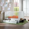 Discount Wohnen 70x140 Babybettchen Masculino in Weiß