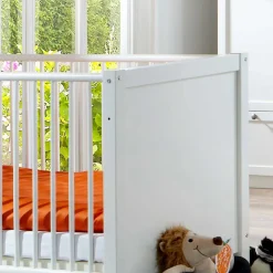 Discount Wohnen 70x140 Babybettchen Masculino in Weiß