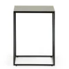 New Wohnen 45x30 Beistelltisch mit Keramikplatte in Braun - Opium