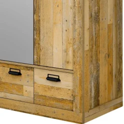 Hot Wohnen 90x200 Bett & Nachttisch & Schrank - Naiavio (dreiteilig)