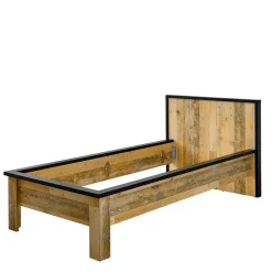 Hot Wohnen 90x200 Bett & Nachttisch & Schrank - Naiavio (dreiteilig)