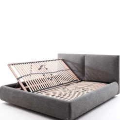 Outlet Wohnen 180x200 Bett mit Bettkasten & TTF Matratzen - Zebastio