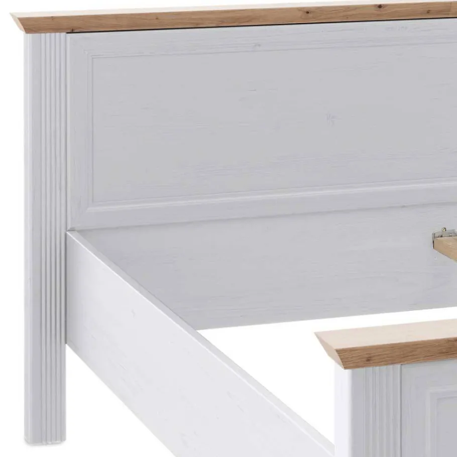 Discount Wohnen 160x200 Bettanlage & Kleiderschrank - Maggio (vierteilig)