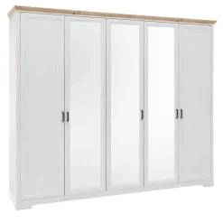 Discount Wohnen 160x200 Bettanlage & Kleiderschrank - Maggio (vierteilig)