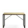 Sale Wohnen 120x60 Bügelgestell Schreibtisch in Holz Dekor - Future