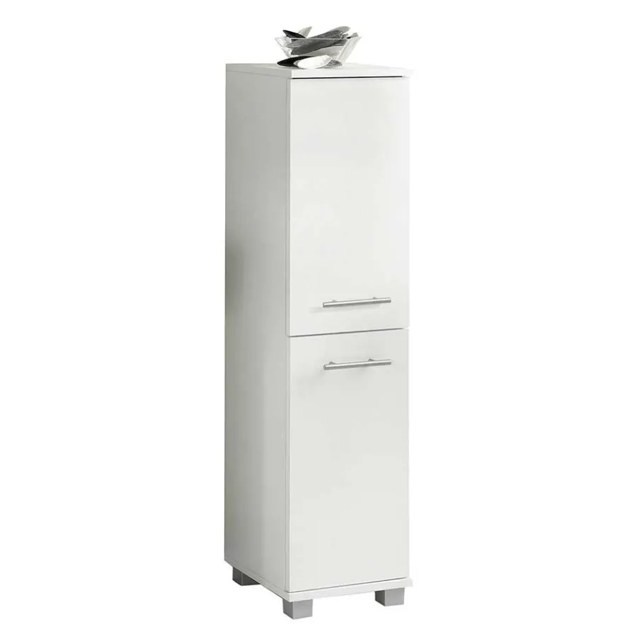 New Wohnen 31x117 cm Badezimmer Schrank mit 2 Türen - Amassa