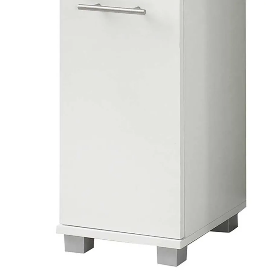 New Wohnen 31x117 cm Badezimmer Schrank mit 2 Türen - Amassa