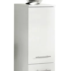 New Wohnen 31x117 cm Badezimmer Schrank mit 2 Türen - Amassa