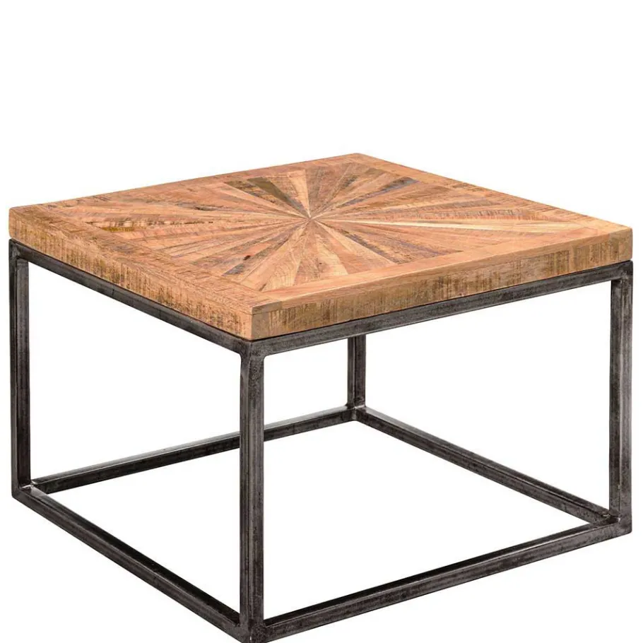 Clearance Wohnen 55x55 cm Design Couchtisch handgearbeitet - Nabrosia