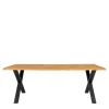 Hot Wohnen 200x95 cm Esstisch mit Eiche Furnier - Pablona