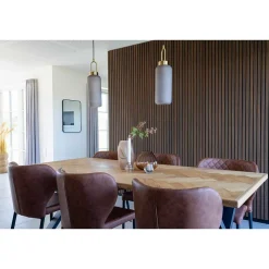 Hot Wohnen 200x95 cm Esstisch mit Eiche Furnier - Pablona