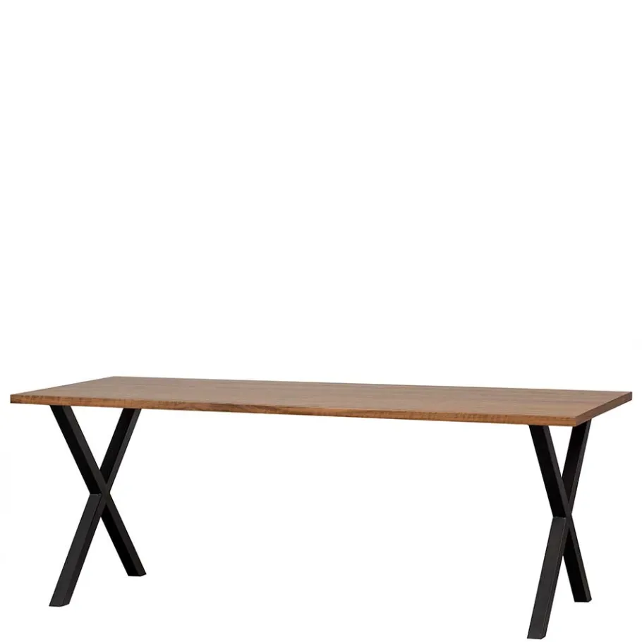Wohnen 200x90 cm Esszimmertisch in Walnuss Furnier - Athias