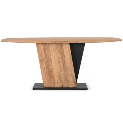 Discount Wohnen 240x100 cm Tisch aus Akazie Massivholz - Moleda