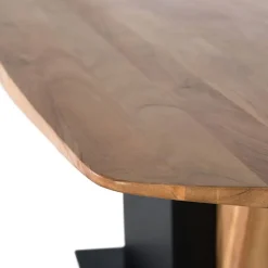Discount Wohnen 240x100 cm Tisch aus Akazie Massivholz - Moleda