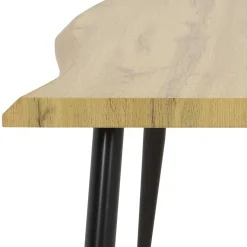 Clearance Wohnen 180x100 cm Tisch in Wildeiche mit Baumkante NB - Tracy