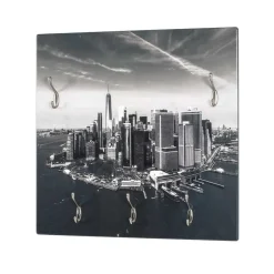 Clearance Wohnen 60x60 cm Wandgarderobe mit Fotodruck - Bahma