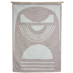 Hot Wohnen 170x240 cm Wandteppich in Beige und Creme - Bojea